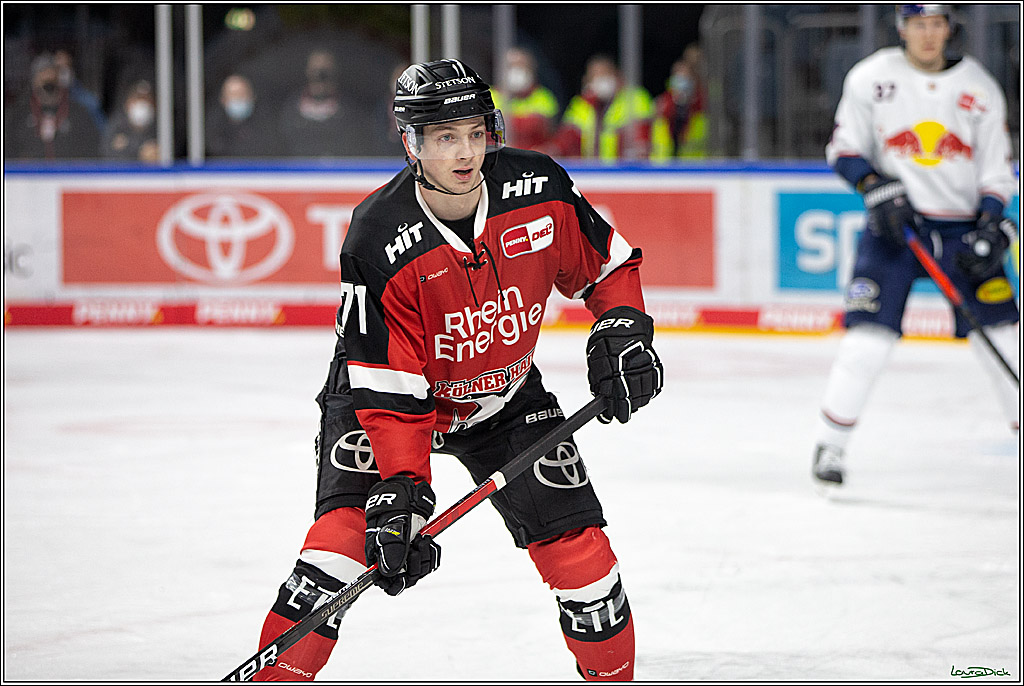 PENNY DEL;  Koelner Haie - Red Bull Muenchen; Koeln, 18.02.2022